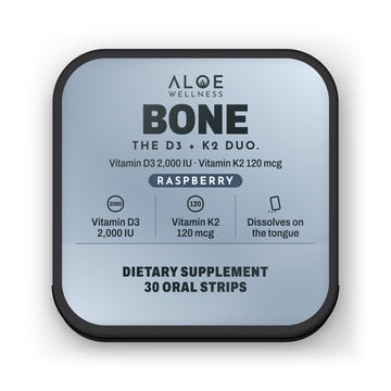 Bone Strips by ALOE Wellness, tin front