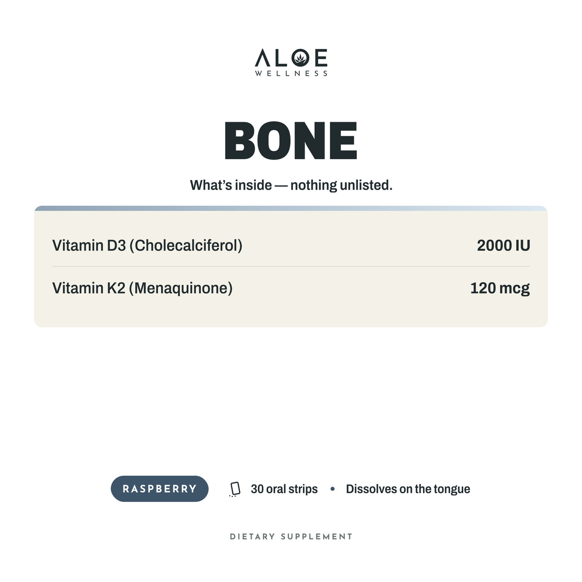 Bone Strips: what's inside