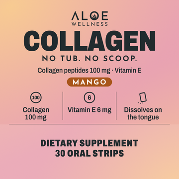 COLLAGEN label, ALOE Wellness
