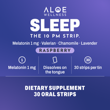 SLEEP label, ALOE Wellness